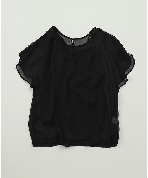 TODAYFUL（トゥデイフル）の「シルケットシフォンブラウス