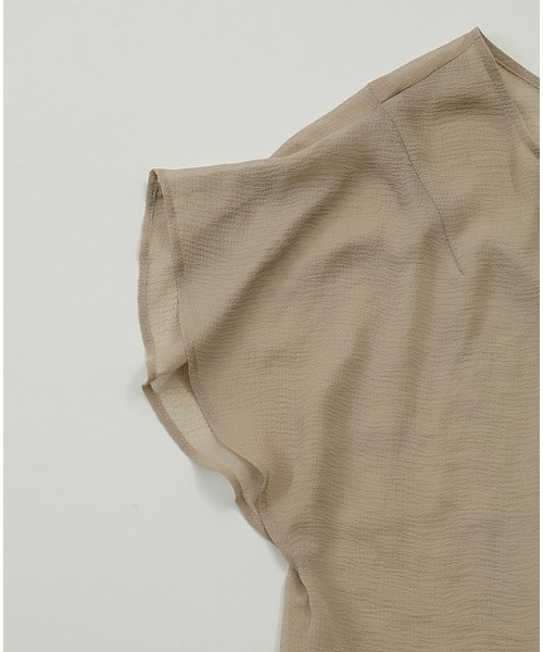 TODAYFUL（トゥデイフル）の「シルケットシフォンブラウス