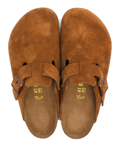 SHIPS（シップス）の「BIRKENSTOCK: BOSTON(ボストン) スウェード（サンダル・メンズ・キャメル・43/41/42/40）」の2枚目の写真