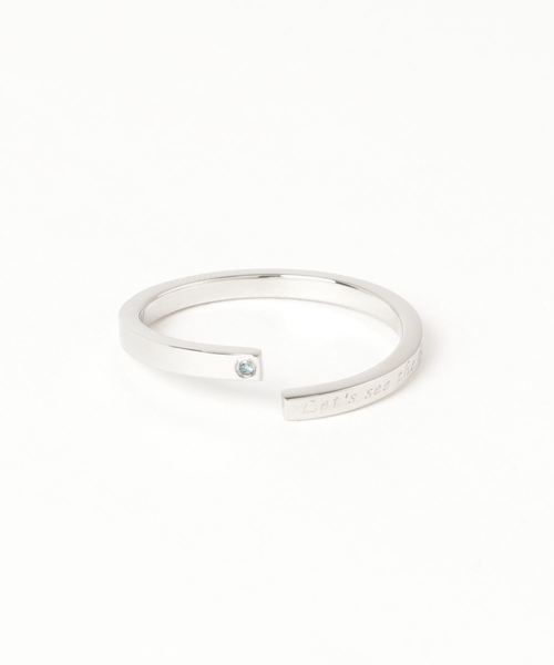 SiNCERE(シンシア)の「With Blue Diamond Ring/ブルーダイヤモンド リング(リング・レディース・シルバー/シルバー系その他/シルバー系その他2/シルバー系その他3・11号/9号/13号/17号/19号/15号/7号)」の12枚目の写真