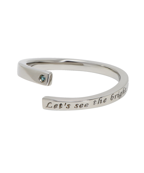 SiNCERE(シンシア)の「With Blue Diamond Ring/ブルーダイヤモンド リング(リング・レディース・シルバー/シルバー系その他/シルバー系その他2/シルバー系その他3・11号/9号/13号/17号/19号/15号/7号)」の13枚目の写真