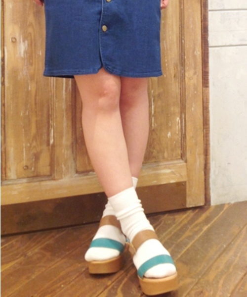 Chico（チコ）の「【Victor】ストラップサンダル（サンダル・レディース・シルバー/ターコイズブルー/ブラック・36/37/38）」の13枚目の写真