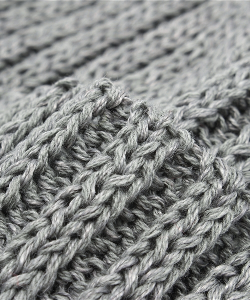 Ray BEAMS（レイビームス）の「RACAL / リブニットCAP（ニットキャップ/ビーニー・レディース・グレー/ワイン/イエロー/ネイビー・ONE SIZE）」の7枚目の写真