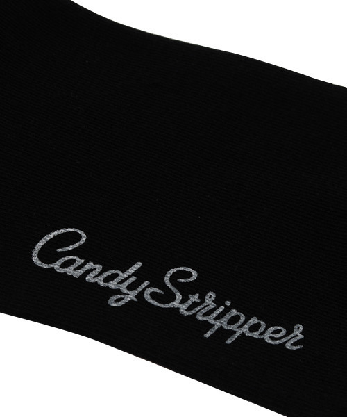 Candy Stripper（キャンディストリッパー）の「BLAZING CHEESE ソックス（ソックス/靴下・レディース・オフホワイト/ブラック/パープル/ピンク・FREE）」の6枚目の写真