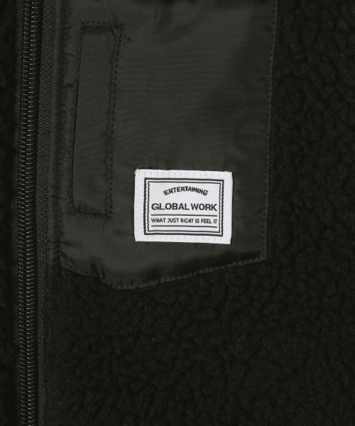GLOBAL WORK(グローバルワーク)の「【キッズ】リバーシブルボアベスト/846656(その他アウター・キッズ・ブラック/ブラウン・X-LARGE/LARGE/XX-LARGE/MEDIUM/SMALL)」の13枚目の写真
