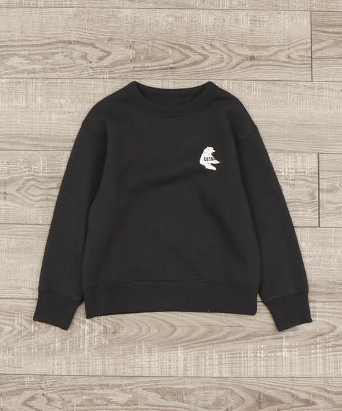 coen（コーエン）の「【coen キッズ / ジュニア】ウラキモウプリントスウェットプルオーバー（スウェット・キッズ・ライトグレー/ブラウン/ブラック/パープル/ライトブルー・110/130/100/120/150/140）」の22枚目の写真