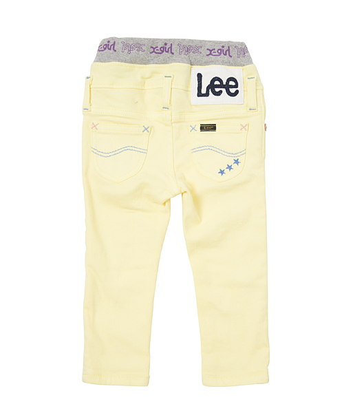 X-girl Stages(エックスガールステージス)の「XGS Lee STRETCH SKINNY PANT (2T・3T)(その他パンツ・キッズ・イエロー/インディゴブルー・2T/3T)」の4枚目の写真