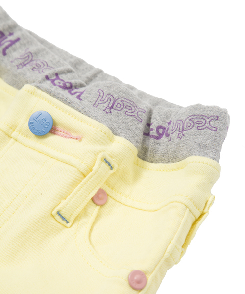 X-girl Stages(エックスガールステージス)の「XGS Lee STRETCH SKINNY PANT (2T・3T)(その他パンツ・キッズ・イエロー/インディゴブルー・2T/3T)」の6枚目の写真