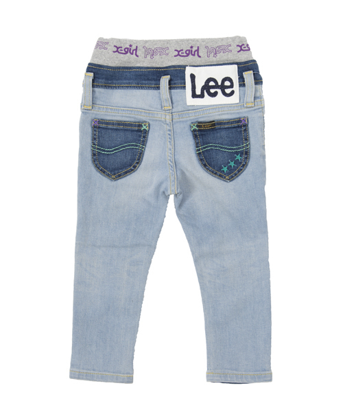 X-girl Stages(エックスガールステージス)の「XGS Lee STRETCH SKINNY PANT (2T・3T)(その他パンツ・キッズ・イエロー/インディゴブルー・2T/3T)」の9枚目の写真