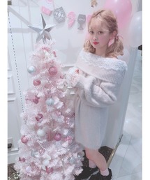 Swankiss�i�X�����L�X�j�́uHB lace off shoulder O/P�i�����s�[�X�j�v