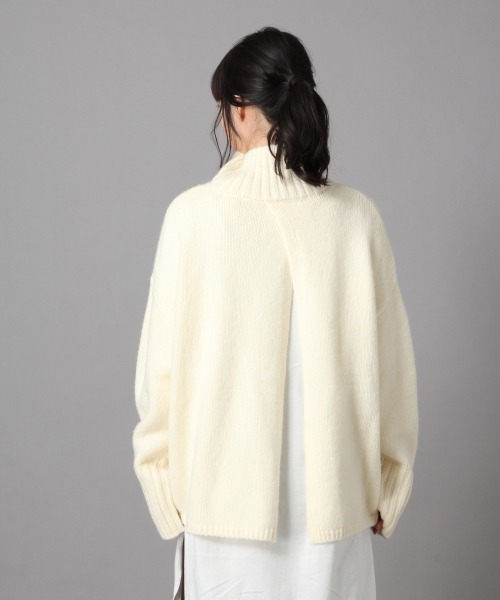 LOWRYS FARM(ローリーズファーム)の「カサネスリットプルオーバー 863205(ニット/セーター・レディース・アイボリー/グレー/ブラウン/ブルー・FREE)」の8枚目の写真