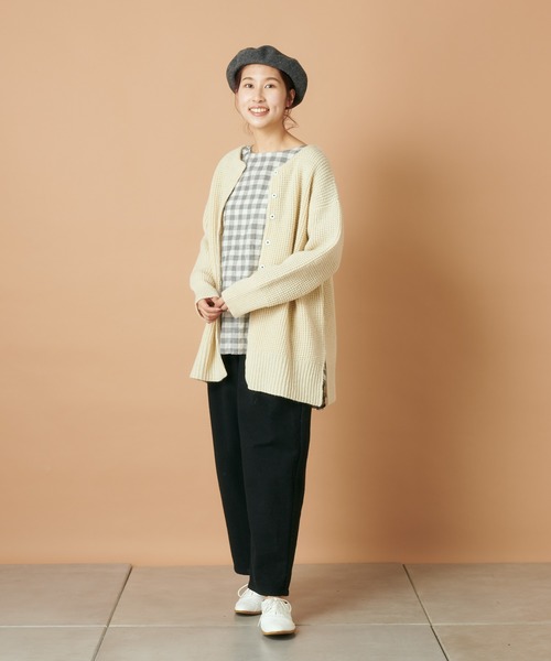 PUAL CE CIN（ピュアルセシン）の「前後差ボリューム袖プルオーバーブラウス（シャツ/ブラウス・レディース・オフホワイト/その他1/その他2/その他3・FREE）」の11枚目の写真