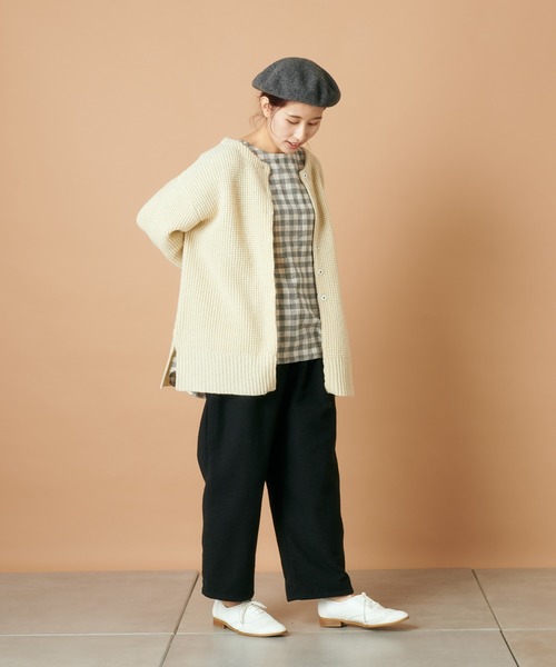 PUAL CE CIN（ピュアルセシン）の「前後差ボリューム袖プルオーバーブラウス（シャツ/ブラウス・レディース・オフホワイト/その他1/その他2/その他3・FREE）」の10枚目の写真