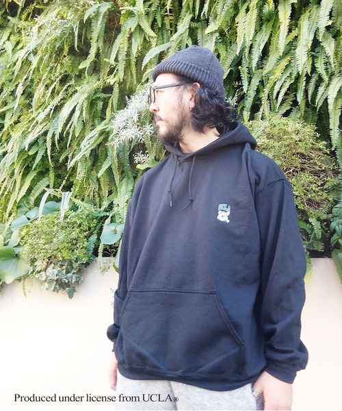 THE MORNING AFTER（ザ モーニング アフター）の「UCLA BEAR パーカー（パーカー・メンズ・ホワイト/ブラック・MEDIUM/LARGE）」の2枚目の写真