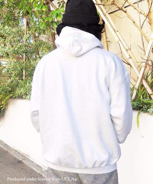 THE MORNING AFTER（ザ モーニング アフター）の「UCLA BEAR パーカー（パーカー・メンズ・ホワイト/ブラック・MEDIUM/LARGE）」の11枚目の写真