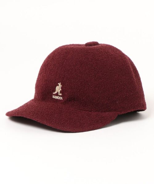 KANGOL(カンゴール)の「【KANGOL】Kids Bermuda Spacecap(キャップ・キッズ・ブラック/ネイビー/レッド/バーガンディー・SMALL/MEDIUM/LARGE)」の1枚目の写真