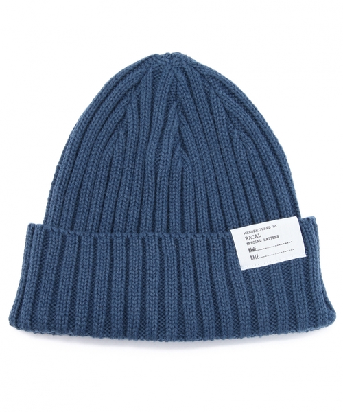 BEAUTY&YOUTH UNITED ARROWS（ビューティーアンドユースユナイテッドアローズ）の「＜Racal＞ STANDARD KNIT CAP/ニット帽（ニットキャップ/ビーニー・メンズ・ブラック/ライトグレー/ダークグレー/ベージュ/ワインレッド/オレンジ/コバルトブルー/ネイビー・ONE）」の6枚目の写真
