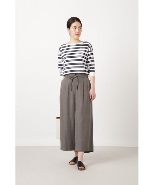 human woman(ヒューマンウーマン)の「成形ボーダープルオーバー(Tシャツ/カットソー・レディース・ライトブルー/A/ダークインディゴブルー・MEDIUM)」の6枚目の写真