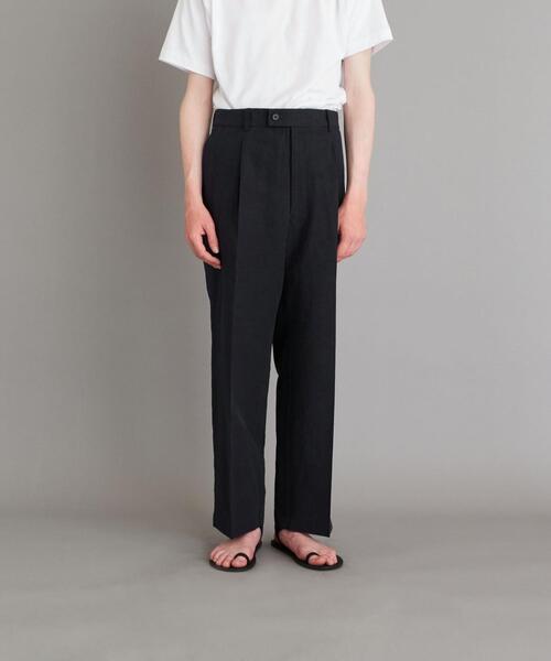 Steven Alan（スティーブンアラン）の「＜Steven Alan＞ CL NIDM WIDE TAPERED PANTS/パンツ（その他パンツ・メンズ・ベージュ/ネイビー・LARGE/SMALL/MEDIUM/X-LARGE）」の9枚目の写真