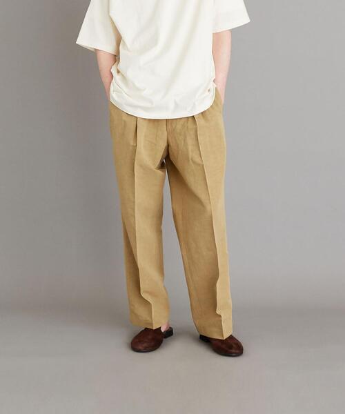 Steven Alan（スティーブンアラン）の「＜Steven Alan＞ CL NIDM WIDE TAPERED PANTS/パンツ（その他パンツ・メンズ・ベージュ/ネイビー・LARGE/SMALL/MEDIUM/X-LARGE）」の15枚目の写真