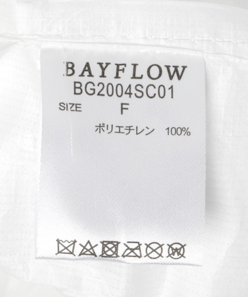 BAYFLOW（ベイフロー）の「BFショッピングバッグ3（ハンドバッグ・レディース・ホワイト/ブラック・FREE）」の15枚目の写真