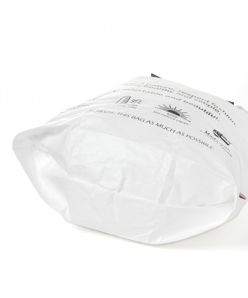 BAYFLOW（ベイフロー）の「BFショッピングバッグ3（ハンドバッグ・レディース・ホワイト/ブラック・FREE）」の18枚目の写真