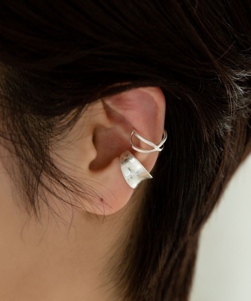 colleca la（コレカラ）の「クロスイヤーカフセット（イヤーカフ・レディース・ゴールド/シルバー・ﾌﾘ-）」の5枚目の写真