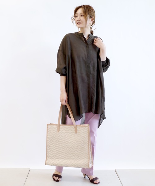 DouDou（ドゥドゥ）の「ストレートフレアパンツ（その他パンツ・レディース・ピンク/オレンジ/ブルー・38/36）」の10枚目の写真