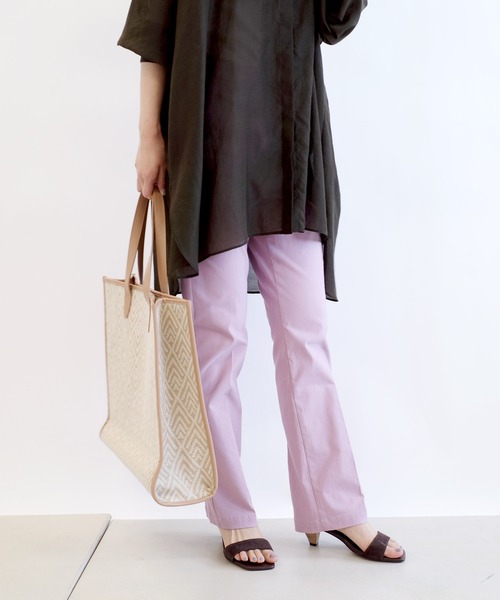 DouDou（ドゥドゥ）の「ストレートフレアパンツ（その他パンツ・レディース・ピンク/オレンジ/ブルー・38/36）」の15枚目の写真