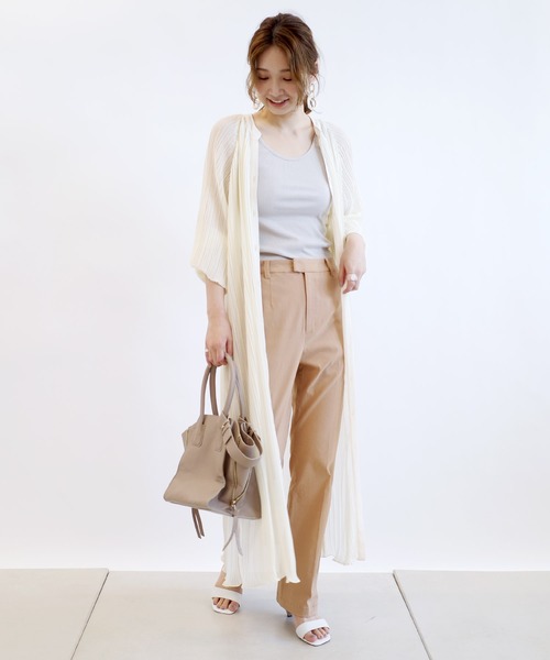 DouDou（ドゥドゥ）の「ストレートフレアパンツ（その他パンツ・レディース・ピンク/オレンジ/ブルー・38/36）」の16枚目の写真