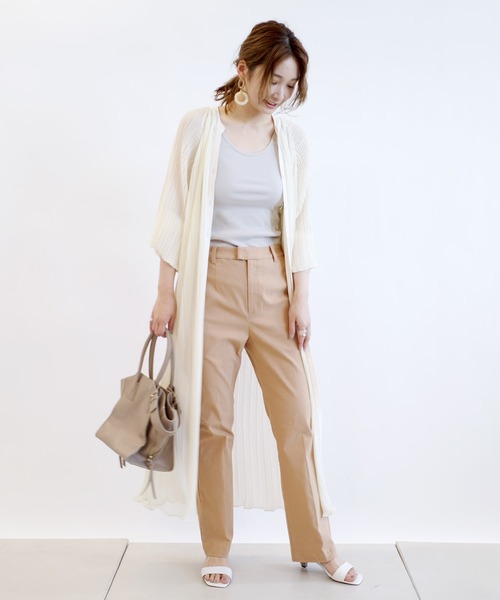 DouDou（ドゥドゥ）の「ストレートフレアパンツ（その他パンツ・レディース・ピンク/オレンジ/ブルー・38/36）」の18枚目の写真