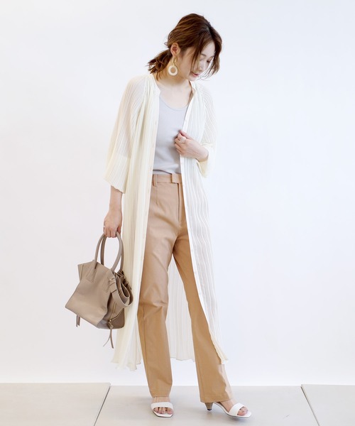 DouDou（ドゥドゥ）の「ストレートフレアパンツ（その他パンツ・レディース・ピンク/オレンジ/ブルー・38/36）」の19枚目の写真