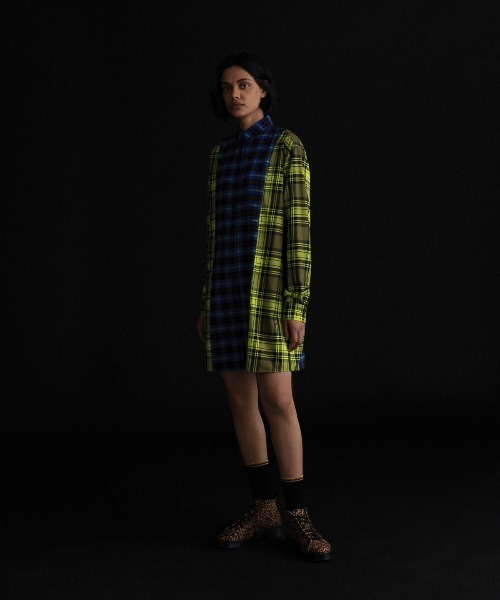 セール Tartan Shirt Dress ワンピース Fred Perry フレッドペリー のファッション通販 Zozotown