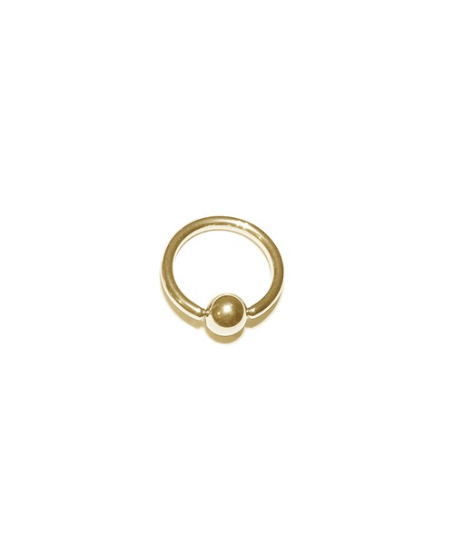 MORPH(モルフ)の「MORPH モルフ CBR ボディーピアス 12ゲージ 8mm~14mm(ピアス(片耳用)・メンズ・ゴールド・8/10/12/14)」の1枚目の写真