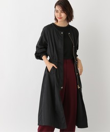 LEPSIM | ナイロンノーカラーロングマンパ　892098(マウンテンパーカー)