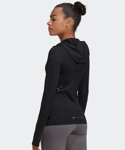 adidas by Stella McCartneyフード付き長袖ミッドレイヤー adidas by Stella McCartney（アディダスバイステラ