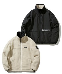 【COVERNAT】REVERSIBLE STAND COLLAR WARM UP JACKET / カバーナット リバーシブル スタンドカラー ウォームアップ ジャケット