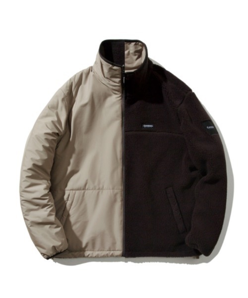 COVERNAT(カバーナット)の「【COVERNAT】REVERSIBLE STAND COLLAR WARM UP JACKET / カバーナット リバーシブル スタンドカラー ウォームアップ ジャケット(ブルゾン・メンズ・ブラック/ブルー/アイボリー・SMALL/MEDIUM/LARGE/X-LARGE)」の9枚目の写真