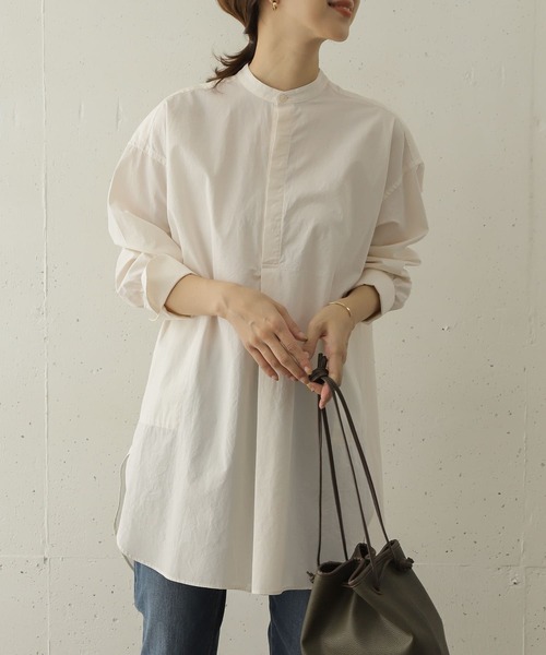 URBAN RESEARCH DOORS - 美品▲アーバンリサーチドアーズ//コットンチュニックシャツ URBAN RESEARCH DOORS（アーバンリサーチドアーズ）の「コットン