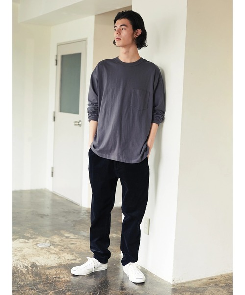 CRAFT STANDARD BOUTIQUE（クラフトスタンダードブティック）の「コーデュロイジョガーパンツ●（その他パンツ・メンズ・ブラック/ブラウン・LL/M/L）」の5枚目の写真