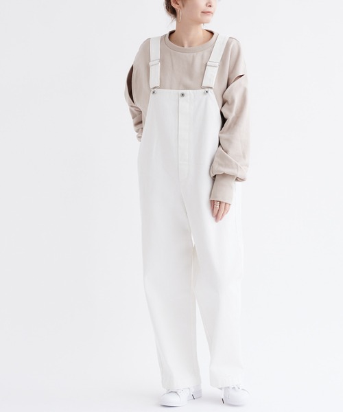 DouDou（ドゥドゥ）の「【WEB限定】デザインスリーブスウェット（Tシャツ/カットソー・レディース・ブラック/オフホワイト/グレイッシュベージュ・FREE）」の19枚目の写真