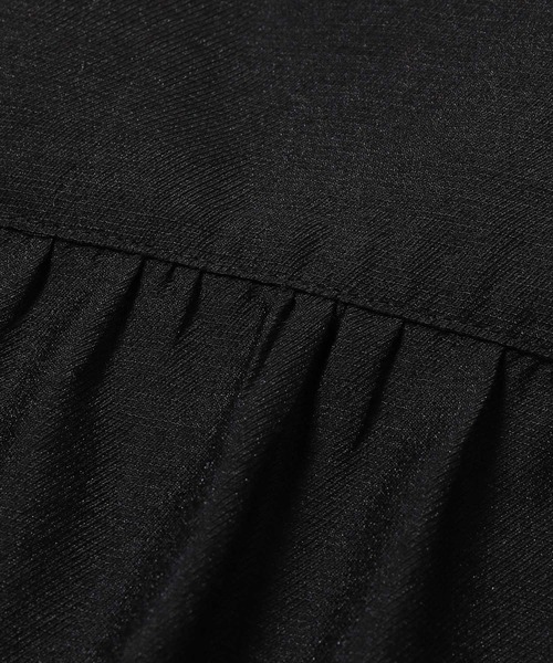 ADAM ET ROPE'（アダムエロペ）の「＜洗える・追加＞フォルムスリーブブザムブラウス（シャツ/ブラウス・レディース・ホワイト/ブラック・FREE）」の5枚目の写真