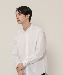 KASHIYAMA | ボタンダウンロングスリーブ　ロイヤルオックス　カジュアルテイルシャツ(シャツ/ブラウス)
