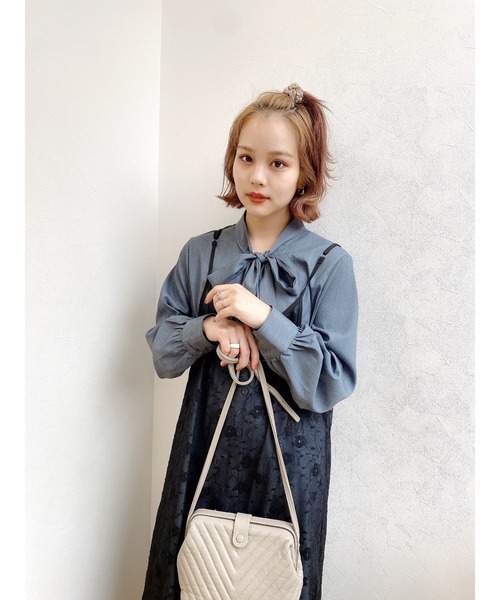 JUMELLE（ジュメロ）の「セットレースワンピース（シャツワンピース・レディース・ブラック・FREE）」の17枚目の写真