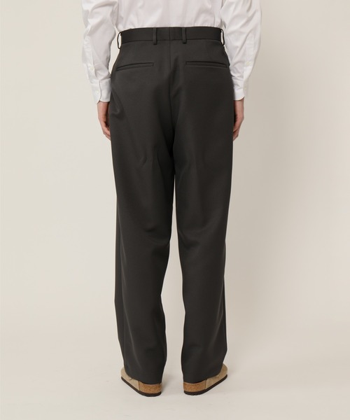 KASHIYAMA（カシヤマ）の「TECH-POLYESTER ストレッチ1タックワイドパンツ（その他パンツ・メンズ・ブラック/ブラウン/ネイビー/グレー・マルチサイズ）」の19枚目の写真