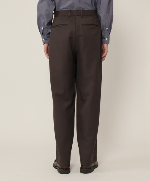 KASHIYAMA（カシヤマ）の「TECH-POLYESTER ストレッチ1タックワイドパンツ（その他パンツ・メンズ・ブラック/ブラウン/ネイビー/グレー・マルチサイズ）」の14枚目の写真