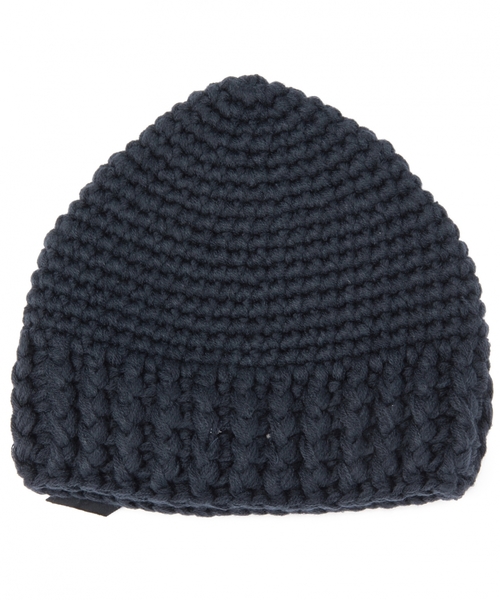BEAUTY&YOUTH UNITED ARROWS（ビューティーアンドユースユナイテッドアローズ）の「BYSF Le vernis リボンモチーフニットキャップ（ニットキャップ/ビーニー・レディース・グレー/ネイビー・フリー）」の3枚目の写真