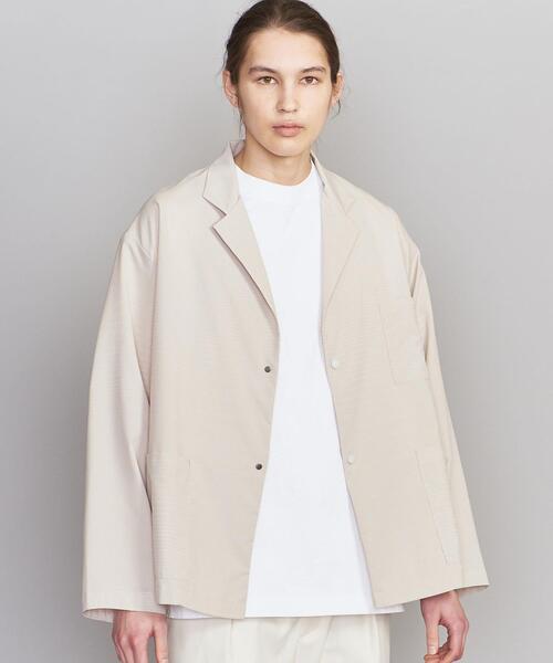 ★未使用、タグ付★ DESCENTE PAUSE テーラードジャケット　ベージュ 中古・古着通販】DESCENTE PAUSE (デサントポーズ) 2B TAILORED