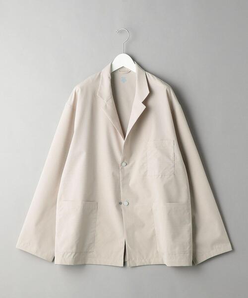 ★未使用、タグ付★ DESCENTE PAUSE テーラードジャケット　ベージュ DESCENTE PAUSE（デサントポーズ）｜テーラードジャケット