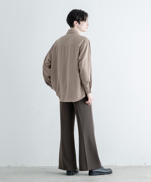 EDDEN ELLEN（エデンエレン）の「【EDDEN ELLEN】レギュラールーズシャツ（シャツ/ブラウス・メンズ・ホワイト/ベージュ/サックスブルー/ピンク/ブラック/チャコールグレー・SMALL/MEDIUM/LARGE/X-SMALL）」の18枚目の写真